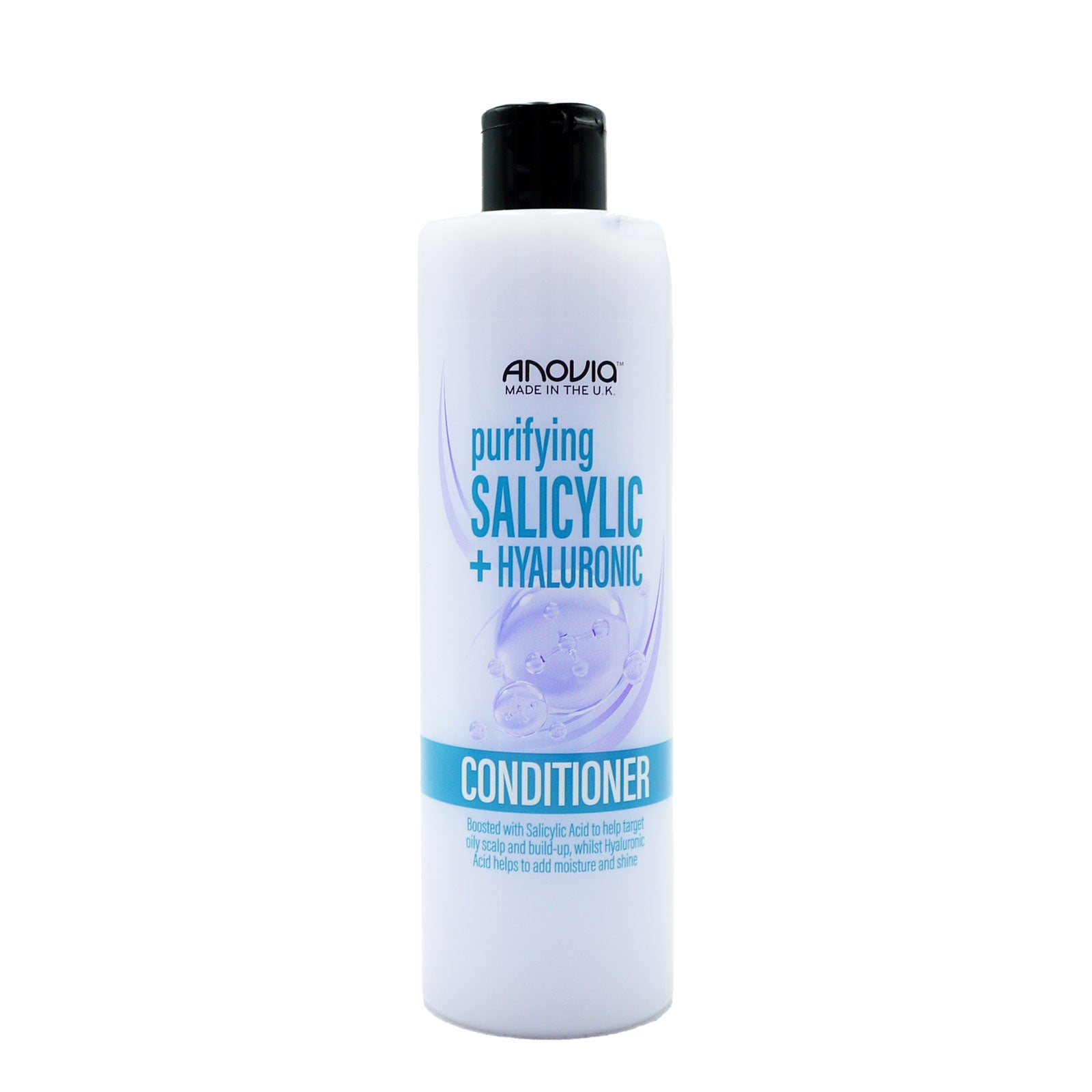 Anovia Purifying Salicylic & Hyaluronic Conditioner 415ml | High Quality Hair Care Product Online - Product Image Anovia Purifying Salicylic & Hyaluronic Conditioner 415ml | High Quality Hair Care Product Online - Product Image